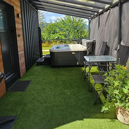 Tiny House 2 Privat Wellness *